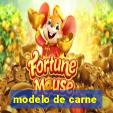 modelo de carne